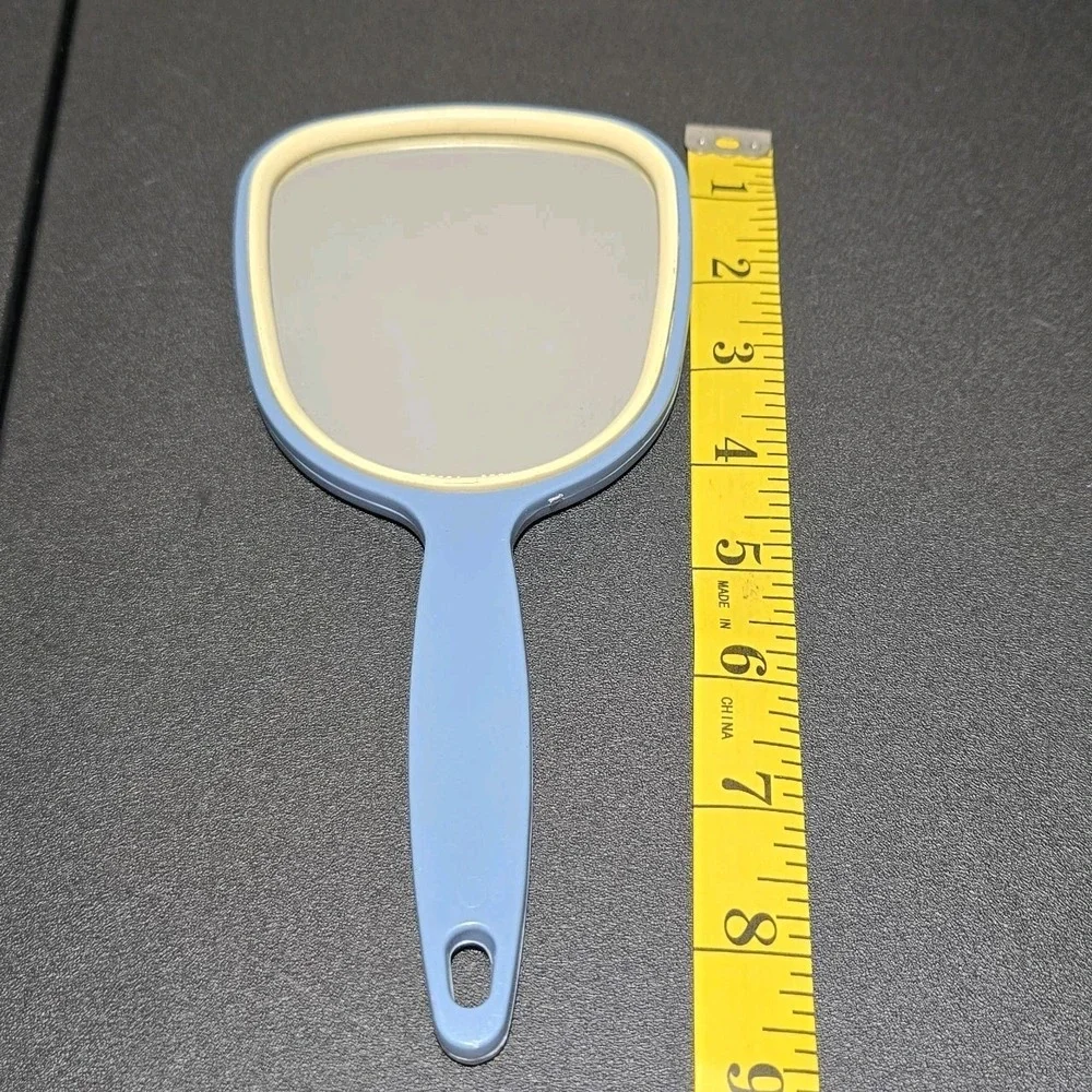 Goody Handheld Vanity Mirror Powdered Blue 8.5